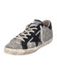 Golden Goose Glitter Printed Sneakers