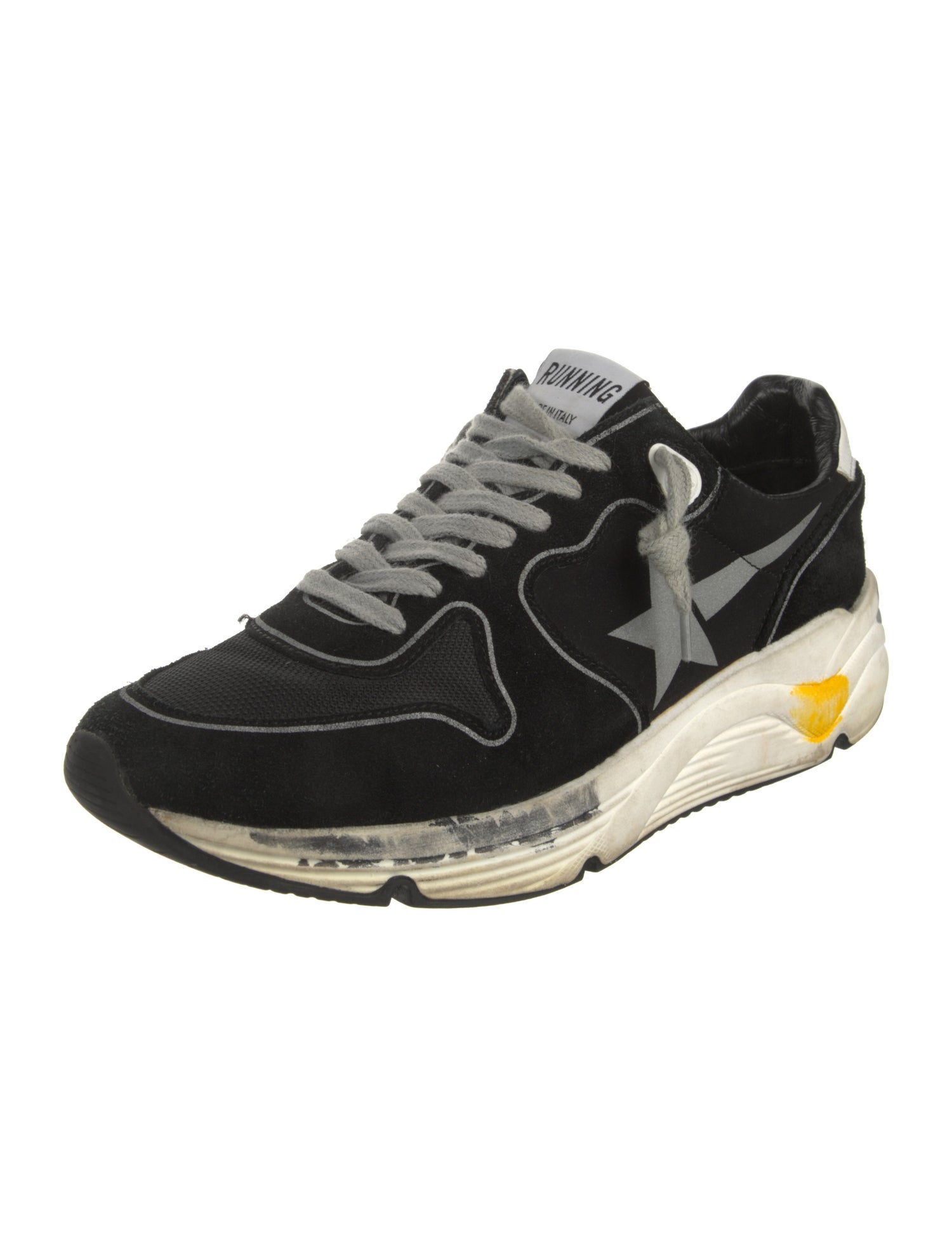 Golden Goose Suede Printed Sneakers