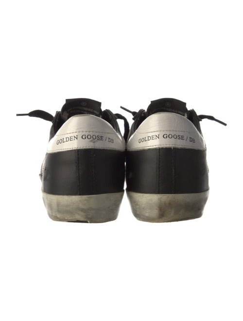 Golden Goose Leather Distressed Accents Sneakers