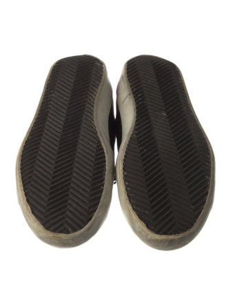 Golden Goose Leather Distressed Accents Sneakers