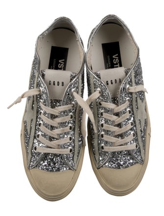 Golden Goose Glitter Glitter Accents Sneakers
