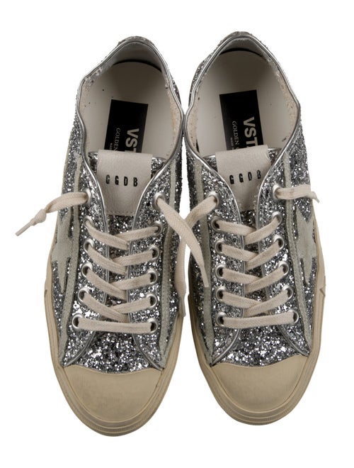 Golden Goose Glitter Glitter Accents Sneakers