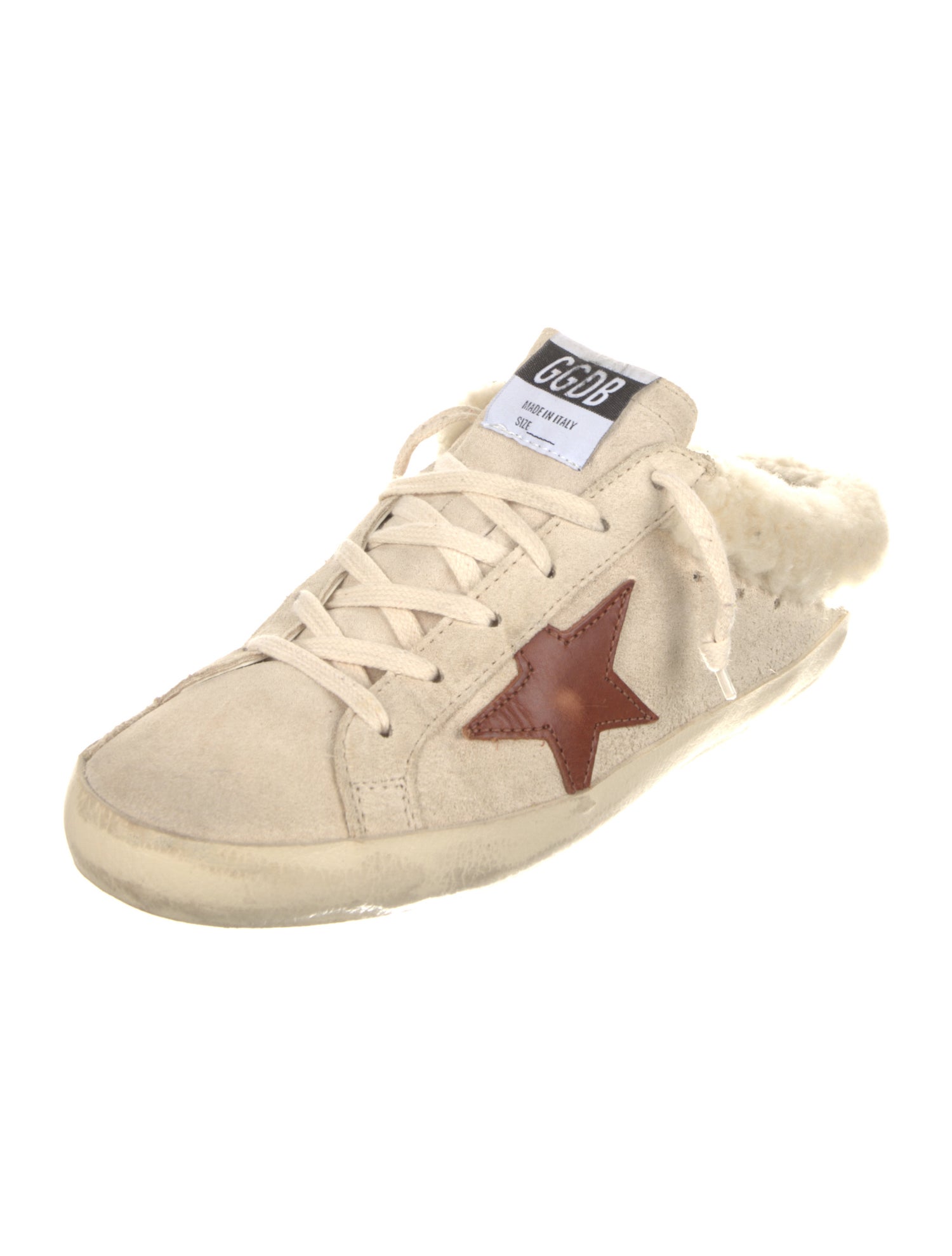 Golden Goose Suede Printed Sneakers