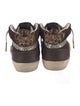 Golden Goose Suede Printed Wedge Sneakers