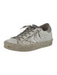 Golden Goose Leather Printed Sneakers