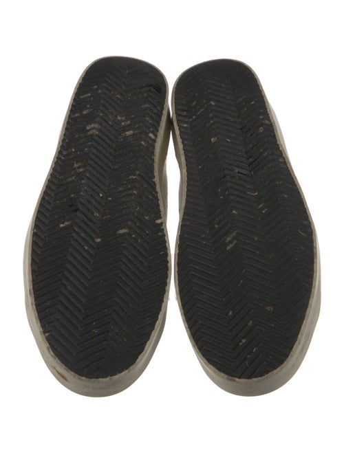 Golden Goose Leather Printed Sneakers