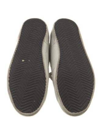 Golden Goose Leather Colorblock Pattern Sneakers