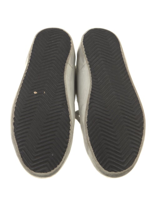 Golden Goose Leather Colorblock Pattern Sneakers