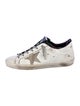 Golden Goose Leather Distressed Accents Sneakers