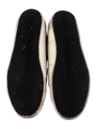 Golden Goose Leather Distressed Accents Sneakers