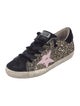 Golden Goose Glitter Graphic Print Sneakers