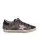 Golden Goose Glitter Graphic Print Sneakers