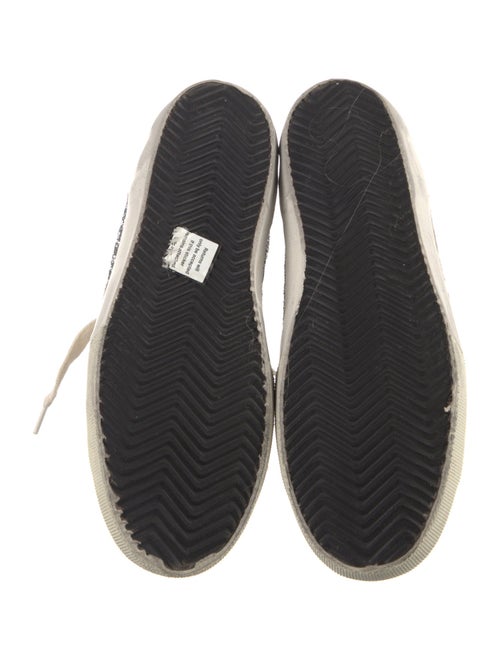 Golden Goose Glitter Colorblock Pattern Sneakers