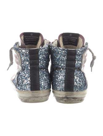 Golden Goose Suede Printed Sneakers