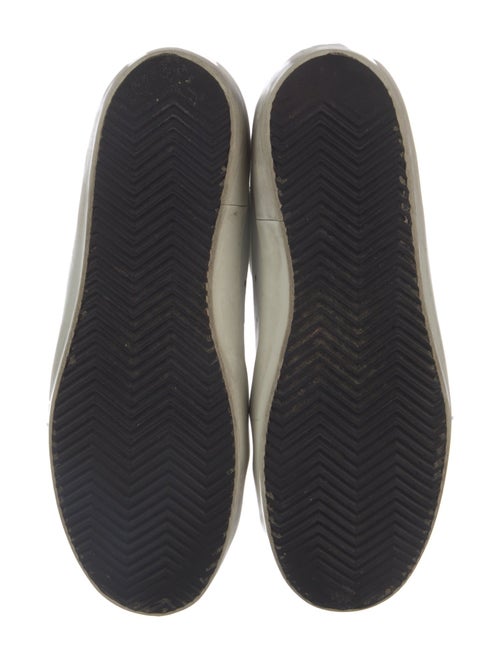 Golden Goose Leather Glitter Accents Sneakers