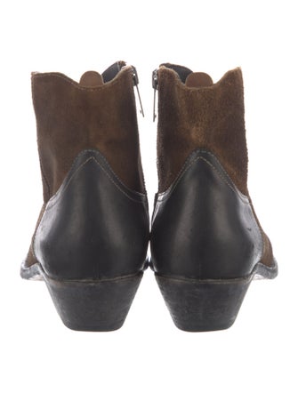 Golden Goose Suede Western Boots