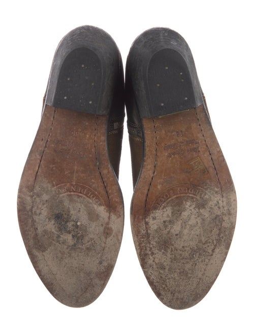 Golden Goose Suede Western Boots