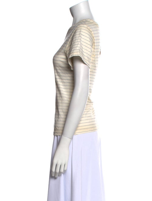 Golden Goose Striped Crew Neck T-Shirt