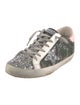 Golden Goose Glitter Printed Sneakers