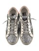 Golden Goose Glitter Printed Sneakers
