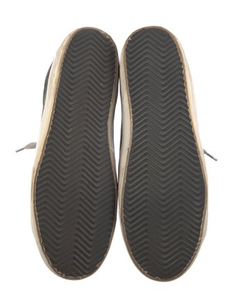 Golden Goose Glitter Printed Sneakers