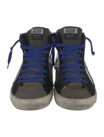 Golden Goose Sequins Printed Sneakers