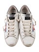 Golden Goose Leather Distressed Accents Sneakers