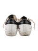 Golden Goose Leather Distressed Accents Sneakers