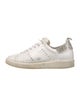 Golden Goose Leather Colorblock Pattern Sneakers