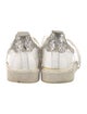 Golden Goose Leather Colorblock Pattern Sneakers