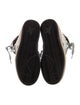 Golden Goose Leather Animal Print Chunky Sneakers