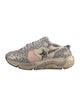 Golden Goose Glitter Colorblock Pattern Athletic Sneakers