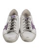 Golden Goose Leather Distressed Accents Sneakers