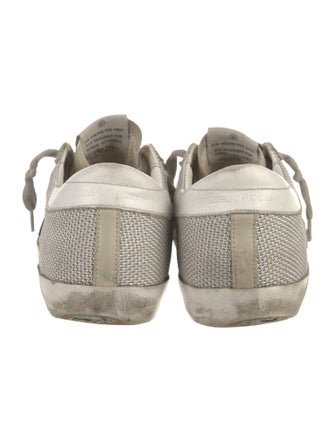 Golden Goose Mesh Graphic Print Sneakers