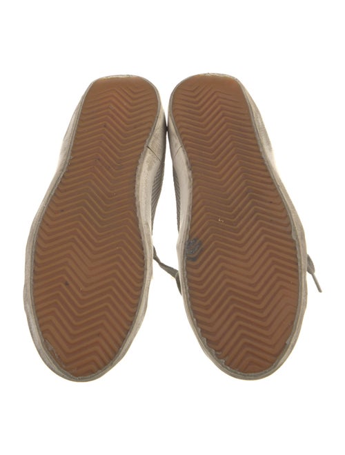 Golden Goose Mesh Graphic Print Sneakers