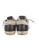 Golden Goose Leather Printed Sneakers