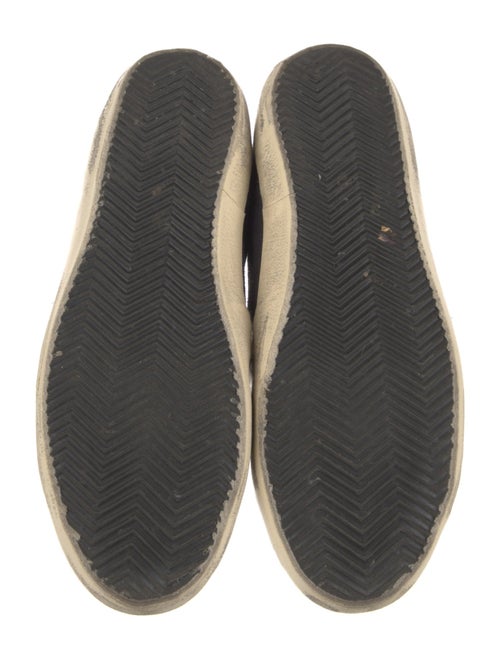 Golden Goose Suede Distressed Accents Sneakers