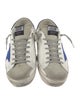 Golden Goose Leather Colorblock Pattern Sneakers