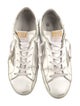 Golden Goose Leather Printed Sneakers