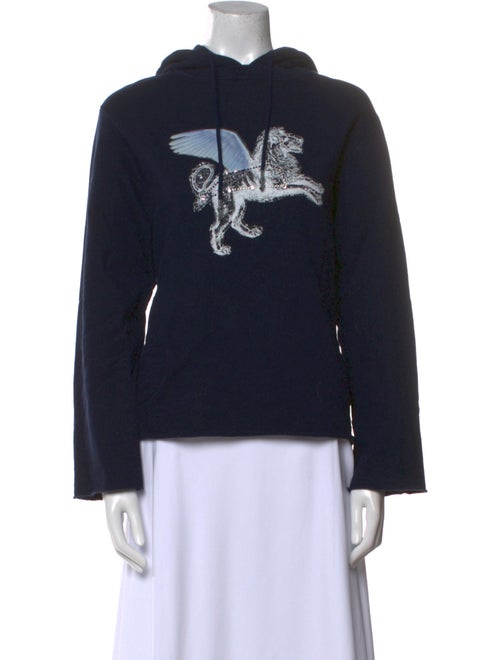 Golden Goose Graphic Print Crew Neck Sweatshirt