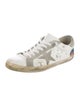 Golden Goose Leather Printed Sneakers