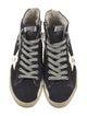 Golden Goose Suede Distressed Accents Sneakers