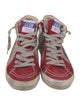 Golden Goose Suede Printed Sneakers