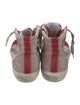 Golden Goose Suede Printed Sneakers