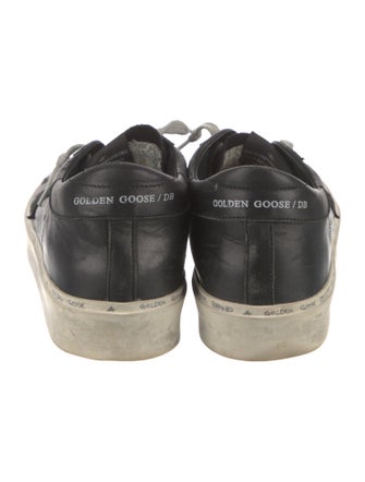 Golden Goose Leather Distressed Accents Sneakers