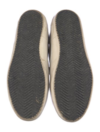 Golden Goose Leather Colorblock Pattern Sneakers