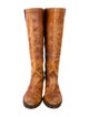 Golden Goose Leather Western Boots