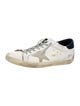Golden Goose Leather Printed Sneakers