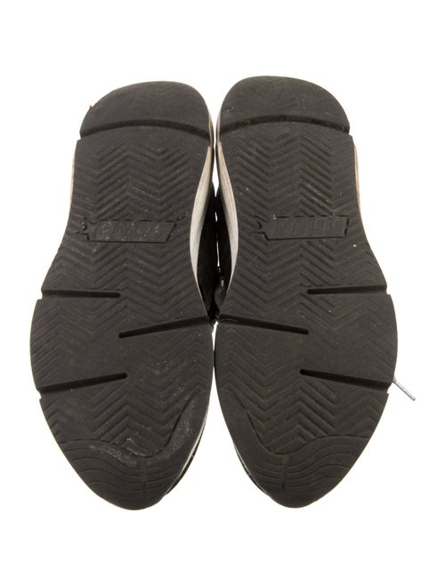 Golden Goose Suede Colorblock Pattern Athletic Sneakers