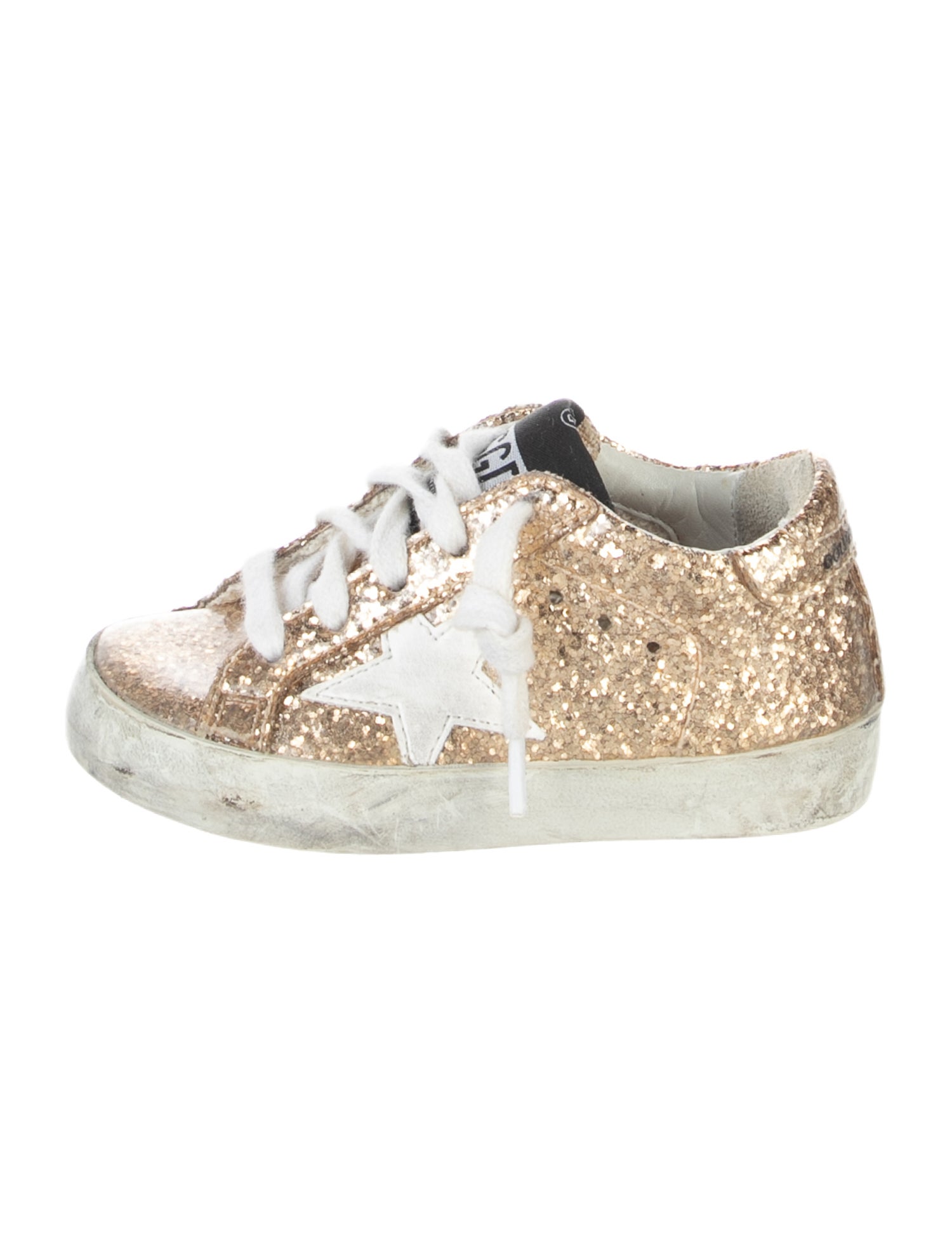 Golden Goose Toddler Girls' Superstar Low Top Sneakers